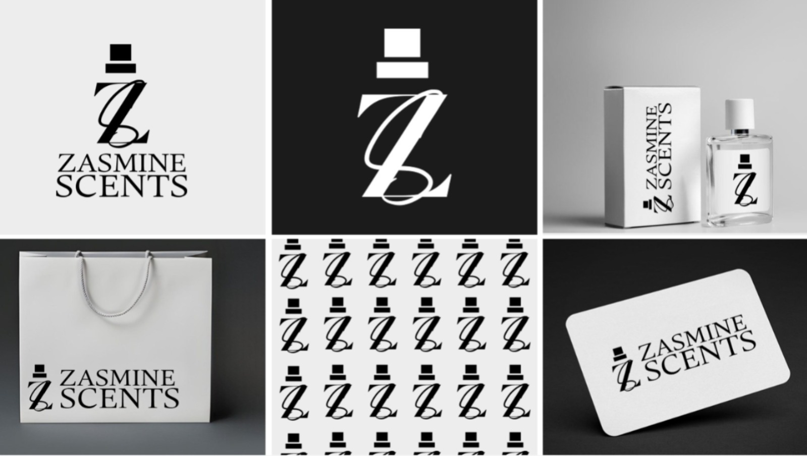 Zasmine Scents logo design by Pakdigit